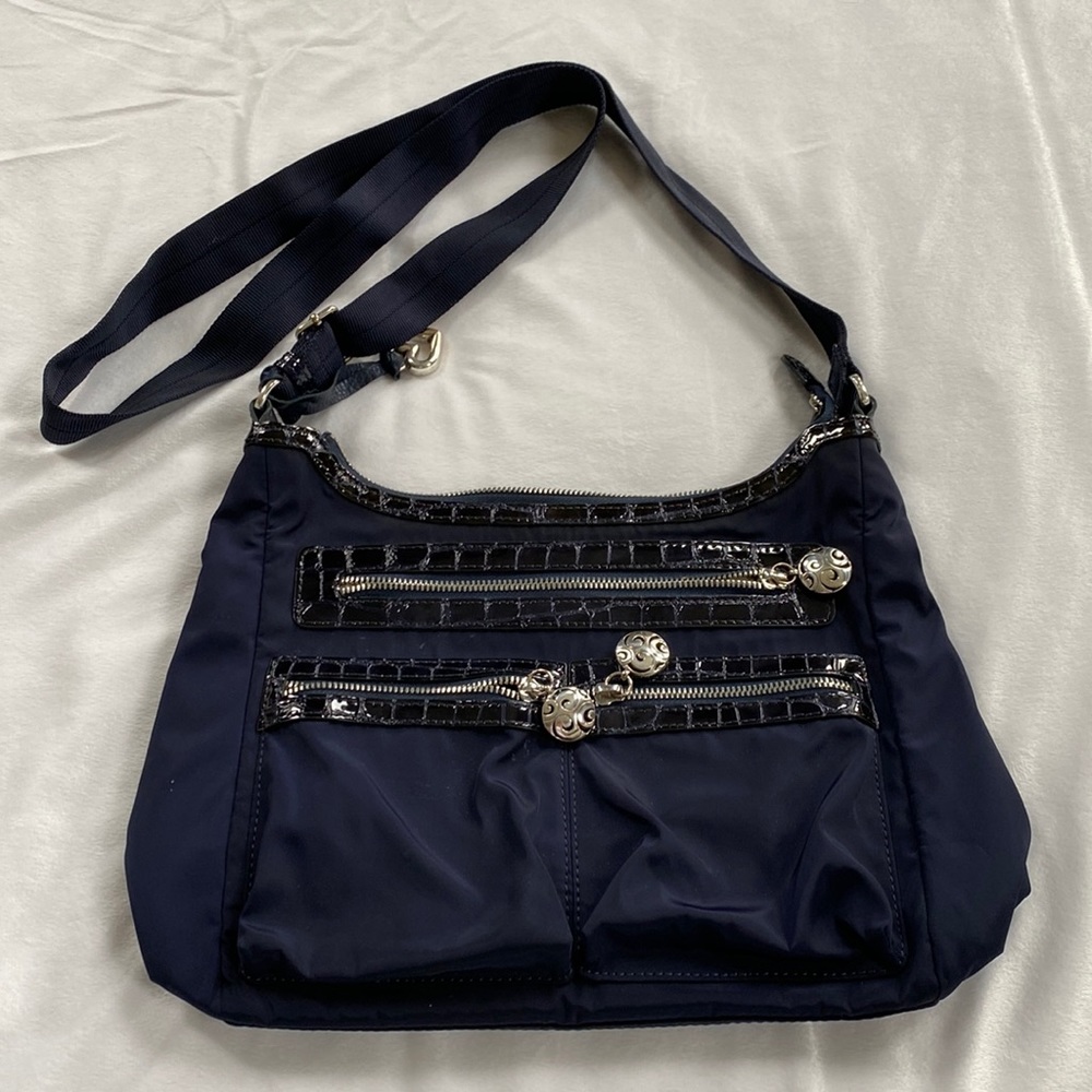 Brighton Cross Body, Navy Purse - 1462
